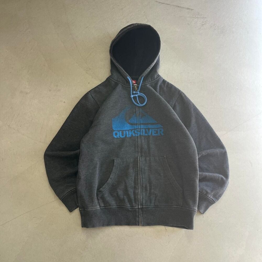 Quiksilver Men's Grey Hoodie